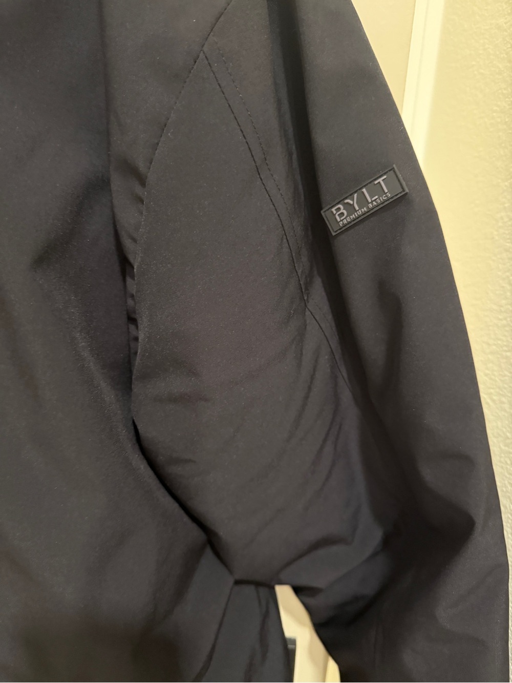 BYLT Basics Men's Large Black Hooded Parka Coat - Picture 10 of 16